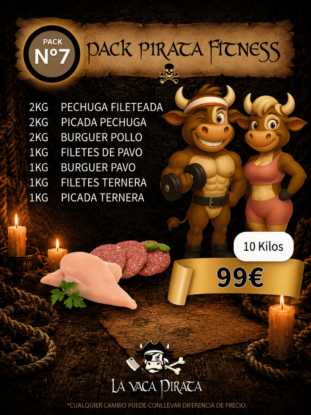 Nº 7 PACK PIRATA FITNESS