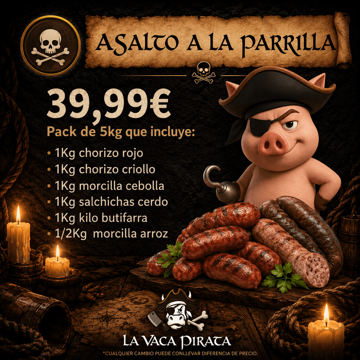 PACK ASALTO A LA PARRILLA