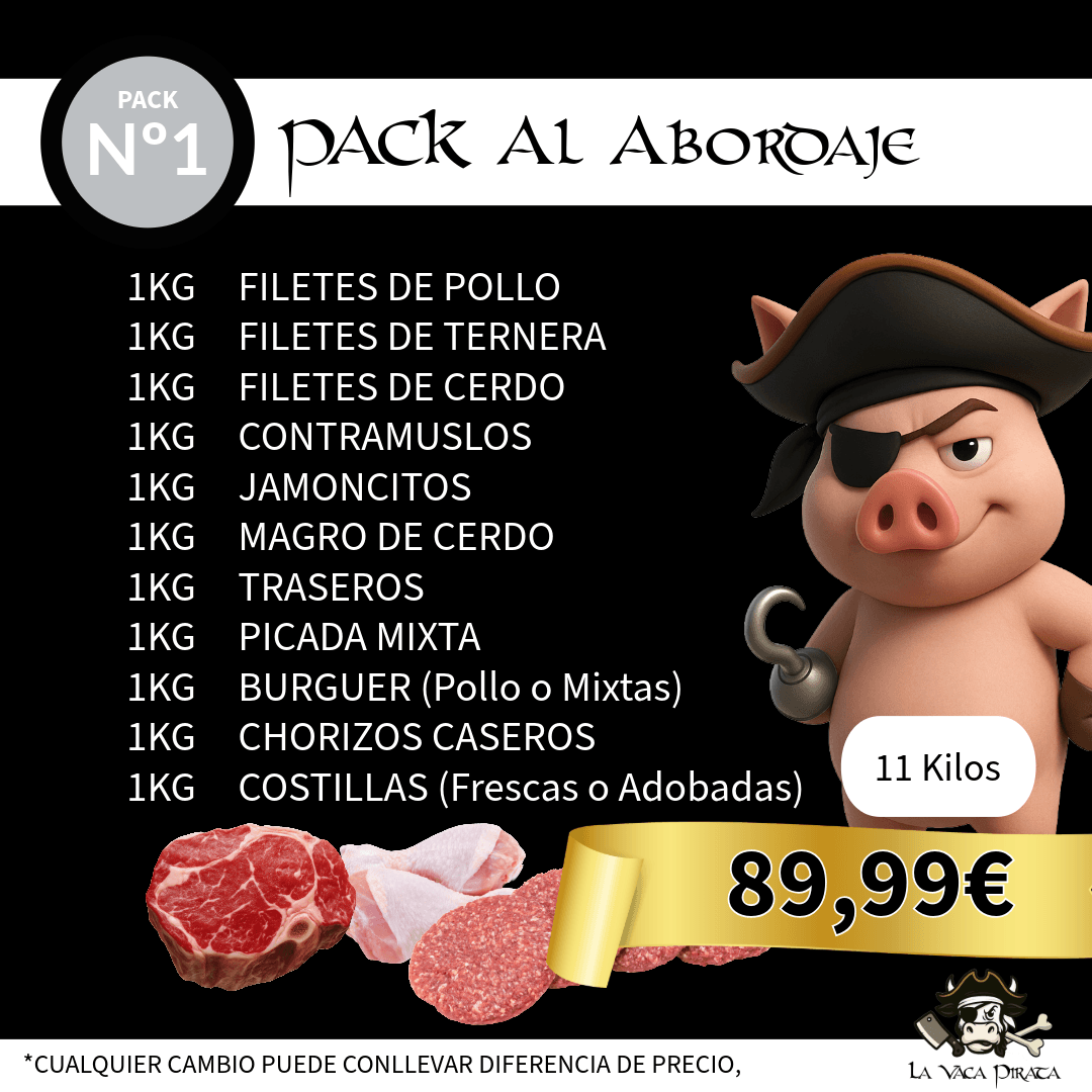 Nº1 EL PACK AL ABORDAJE