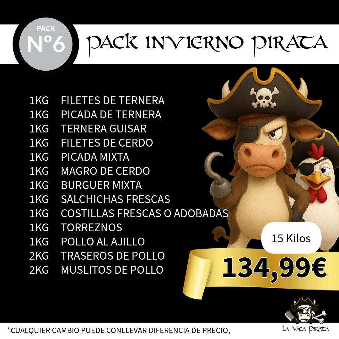 Nº 6 PACK INVIERNO PIRATA